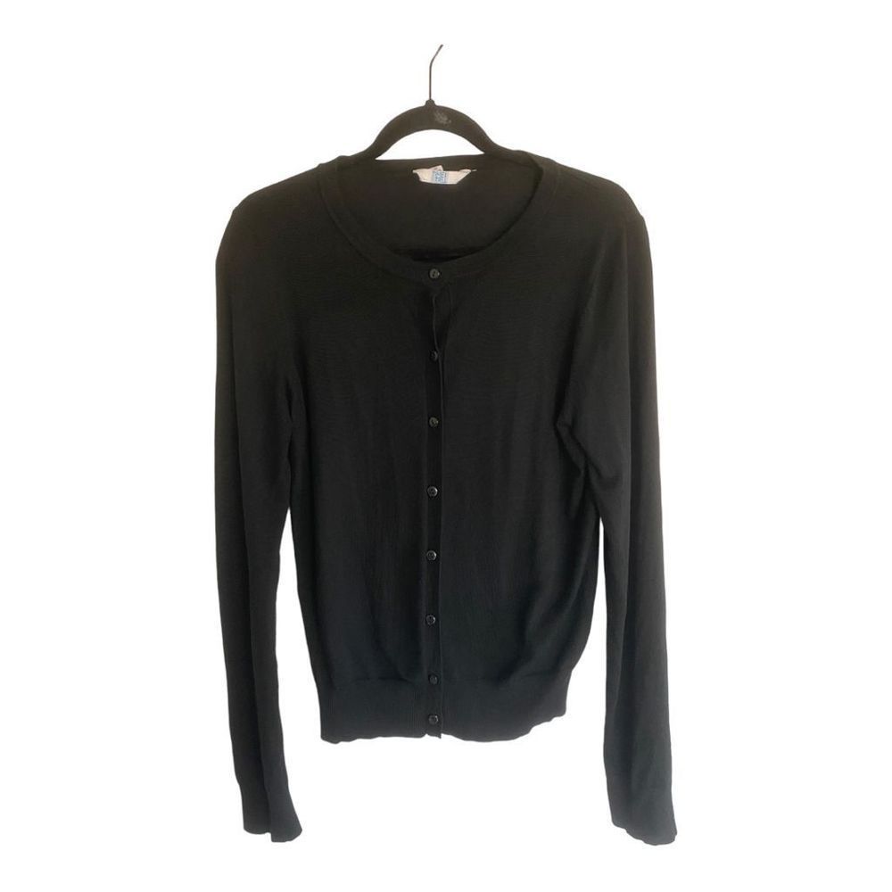 Time and Tru Black Cardigan Women’s Size Medium